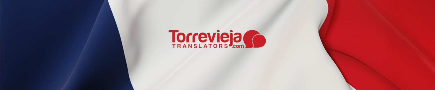 France flag and Torrevieja Translators logo